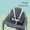 Bebeconfort Meely - Kinderstoel - 5-punts harnas - Dark Grey