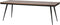 BePureHome Rhombic Eettafel - Hout/Metaal - Naturel - 76x220x90