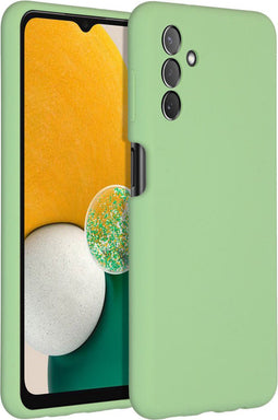Accezz Samsung Galaxy A13 (5G) / A04s - Liquid Silicone Backcover - Schokabsorberend - Groen