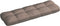vidaXL - Palletkussen - 120x40x12 - cm - stof - taupe