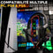 Bekabelde gamingheadset - The G-Lab - KORP COBALT 7.1 - 7.1 surround sound - USB - RGB