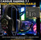 Bekabelde gamingheadset - The G-Lab - KORP COBALT 7.1 - 7.1 surround sound - USB - RGB