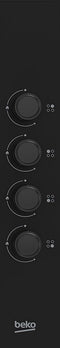 Beko HIBG64120SB hob Black Built-in 60 cm Gas 4 zone(s)