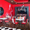 Bel Air Dinerstoel CO-27 Rood