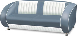 Bel Air Retro Bank SF-02CB Blauw