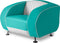 Bel Air Retro Fauteuil SF-01CB Turquoise