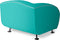 Bel Air Retro Fauteuil SF-01CB Turquoise