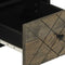 vidaXL - Tv-meubel - 70x33x46 - cm - massief - mangohout - zwart