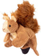 Beleduc - Handpop - Eekhoorn - 22 cm