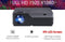 Belesy® Beamer Projector M10 - Full HD 4K Support - 5.500 Lumen - 10.000:1 Contrast - Projectie 280 inch - Bluetooth en WiFi - Beamers - Cadeau - WK 2022 - Moederdag