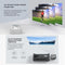 Belesy® Beamer Projector M17 Wit - 4K Support Full HD - 10.000:1 Contrast - 7.200 Lumen - Projectie 45 tot 300 inch - Beamers - Incl. Wifi - Cadeau - WK 2022 - Moederdag