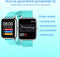 Belesy® HUNDRED - Smartwatch Dames - Smartwatch Heren - Horloge - 1.3 inch - Kleurenscherm - Full Touch - Stappenteller - Multi Sport - 100+ Watchfaces - Maak uw eigen wijzerplaat - Zilver - Siliconen - Turqoise