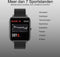 Belesy® HUNDRED - Smartwatch - Heren & Dames - Horloge - 1.3 inch - Kleurenscherm - Full Touch - Stappenteller - Multi Sport - 100+ Watchfaces - Maak uw eigen wijzerplaat - Siliconen - Watch geschikt voor Android en iOS - Moederdag