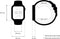 Belesy® HUNDRED - Smartwatch - Heren & Dames - Horloge - 1.3 inch - Kleurenscherm - Full Touch - Stappenteller - Multi Sport - 100+ Watchfaces - Maak uw eigen wijzerplaat - Siliconen - Watch geschikt voor Android en iOS - Moederdag