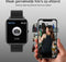 Belesy® HUNDRED - Smartwatch - Heren & Dames - Horloge - 1.3 inch - Kleurenscherm - Full Touch - Stappenteller - Multi Sport - 100+ Watchfaces - Maak uw eigen wijzerplaat - Siliconen - Watch geschikt voor Android en iOS - Moederdag