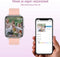 Belesy® HUNDRED - Zilver - Roze - Smartwatch Dames - Horloge - 1.3 inch - Kleurenscherm - Full Touch - Stappenteller - Multi Sport - 100+ Watchfaces - Maak uw eigen wijzerplaat - Siliconen - Watch geschikt voor Android en iOS - Moederdag