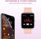 Belesy® HUNDRED - Zilver - Roze - Smartwatch Dames - Horloge - 1.3 inch - Kleurenscherm - Full Touch - Stappenteller - Multi Sport - 100+ Watchfaces - Maak uw eigen wijzerplaat - Siliconen - Watch geschikt voor Android en iOS - Moederdag