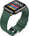Belesy® HUNDRED - Zwart-Groen - Smartwatch Heren - Horloge - 1.3 inch - Kleurenscherm - Full Touch - Stappenteller - Multi Sport - 100+ Watchfaces - Maak uw eigen wijzerplaat - Siliconen - Watch geschikt voor Android en iOS - Moederdag