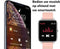 Belesy® HUNDRED - Zwart-Groen - Smartwatch Heren - Horloge - 1.3 inch - Kleurenscherm - Full Touch - Stappenteller - Multi Sport - 100+ Watchfaces - Maak uw eigen wijzerplaat - Siliconen - Watch geschikt voor Android en iOS - Moederdag