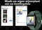 Belesy® HUNDRED - Zwart-Groen - Smartwatch Heren - Horloge - 1.3 inch - Kleurenscherm - Full Touch - Stappenteller - Multi Sport - 100+ Watchfaces - Maak uw eigen wijzerplaat - Siliconen - Watch geschikt voor Android en iOS - Moederdag