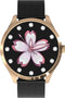 Belesy® Q9 2022 - Smartwatch Dames – Smartwatch Heren - Horloge - 1.28 inch - Kleurenscherm - Stappenteller - Bloeddruk - Hartslag - 75+ Wijzerplaten – Sporten – Staal – Goud - Zwart - Moederdag