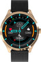 Belesy® Q9 2022 - Smartwatch Dames – Smartwatch Heren - Horloge - 1.28 inch - Kleurenscherm - Stappenteller - Bloeddruk - Hartslag - 75+ Wijzerplaten – Sporten – Staal – Goud - Zwart - Moederdag