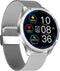 Belesy® Q9 Pro - Smartwatch Dames – Smartwatch Heren - Horloge - 1.28 inch - Kleurenscherm - Stappenteller - Bloeddruk - Hartslag - 75+ Wijzerplaten – Sporten - Staal – Zilver - Kerstcadeau
