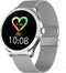 Belesy® Q9 Pro - Smartwatch Dames – Smartwatch Heren - Horloge - 1.28 inch - Kleurenscherm - Stappenteller - Bloeddruk - Hartslag - 75+ Wijzerplaten – Sporten - Staal – Zilver - Kerstcadeau