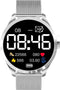 Belesy® Q9 Pro - Smartwatch Dames – Smartwatch Heren - Horloge - 1.28 inch - Kleurenscherm - Stappenteller - Bloeddruk - Hartslag - 75+ Wijzerplaten – Sporten - Staal – Zilver - Kerstcadeau
