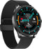 Belesy® Q9 Pro - Smartwatch Dames – Smartwatch Heren - Horloge - 1.28 inch - Kleurenscherm - Stappenteller - Bloeddruk - Hartslag - 75+ Wijzerplaten – Sporten – Staal - Zwart - Kerstcadeau