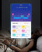 Belesy® Tachy - Smartwatch Dames - Smartwatch Heren - Horloge - 1.3 inch - Kleurenscherm - Stappenteller - Bloeddruk - Hart ECG - Mutli sport - Zilver – Lichtbruin - Leer - Moederdag
