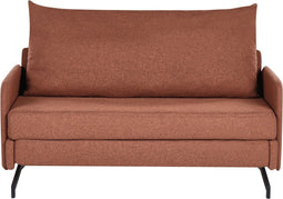 BELFAST - Slaapbank - Rood - Polyester