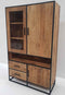 Belfurn - Madurai vitrinekast in mangohout en metaal