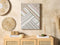 Beliani TEMBESI - Wanddecoratie - Multicolor - Glas