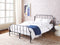 Beliani MAURESSAC - Tweepersoonsbed - Zwart - 140 x 200 cm - Metaal