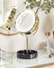 Beliani SAVOIE - Make-up spiegel - Goud/Zwart - IJzer