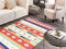 Beliani MARGARA - Vloerkleed - Meerkleurig - 140 x 200 cm - Katoen