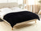 Beliani RAKYA - Bedsprei - Zwart - 200 x 220 cm - Nepbont