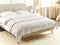 Beliani SURMI - Bedsprei - Wit - 200 x 220 cm - Polyester