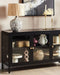 Beliani NEWPORT - Sideboard - Zwart - Staal