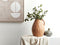 Beliani KULIM - Decoratieve vaas - Beige - Terracotta