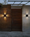 Beliani MAURICE - Wandlamp set van 2 - Zwart - Aluminium