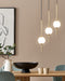Beliani SHANNON - Hanglamp - Goud - Metaal
