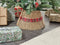 Beliani MARCHE - Kerstboomrok - Naturel - ⌀ 45 cm - Zeegras