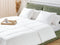 Beliani HOWERLA - Dekbed - Wit - 200 x 220 cm - Polyester