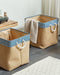 Beliani TUGUL - Manden set van 2 - Beige - Polyester