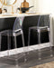 Beliani WELLINGTON - Barkruk set - Transparant - Polycarbonaat
