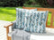 Beliani LOANO - Sierkussen set van 2 - Wit/Groen - Polyester