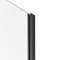 Beliani AHAUS - Douchescherm - Zwart - 100 x 190 cm - Veiligheidsglas