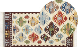 Beliani AKNALICH - Rug - Multicolor - Wol